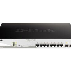 D-Link DGS-1210-10MP Zarządzany L2 Gigabit Ethernet (10/100/1000) Obsługa PoE Czarny, Szary