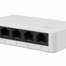 GEMBIRD SWITCH DESKTOP GIGABIT LAN (5X 10/100/1000MBPS) BIAŁY