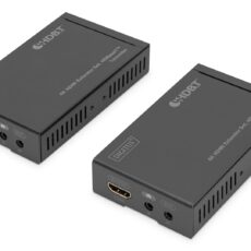 Extender HDMI do 70m po Cat.5e UHDHDBaseT 4K 30Hz 3D HDCP 2.2 z IR, audio (zestaw)