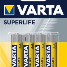 Zestaw baterii cynkowo-węglowe VARTA Superlife R6 AA (Zn-C; x 4)