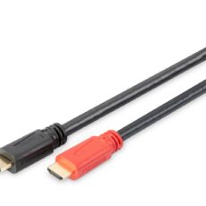 DIGITUS Kabel połączeniowy ze wzmacniaczem HDMI 1.4 High Speed 1080p60Hz FHD HDMI A/HDMI A M/M czarny 30m