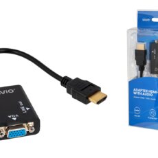 Adapter SAVIO cl-23 (HDMI M - D-Sub (VGA) F; 0,20m; kolor czarny)
