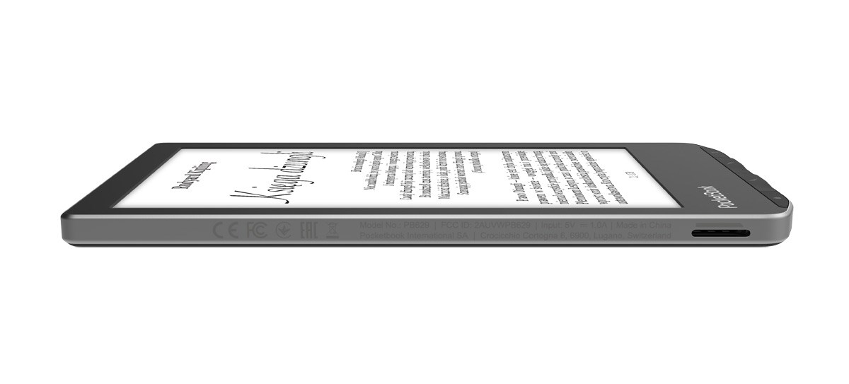 Ebook PocketBook Verse 629 6" 8GB Wi-Fi Mist Gray - obrazek 2