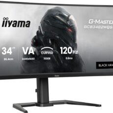 Monitor IIYAMA 86,4 cm (34") GCB3482WQSU-B1 21:9 2xHDMi+DP+USB-C Curv