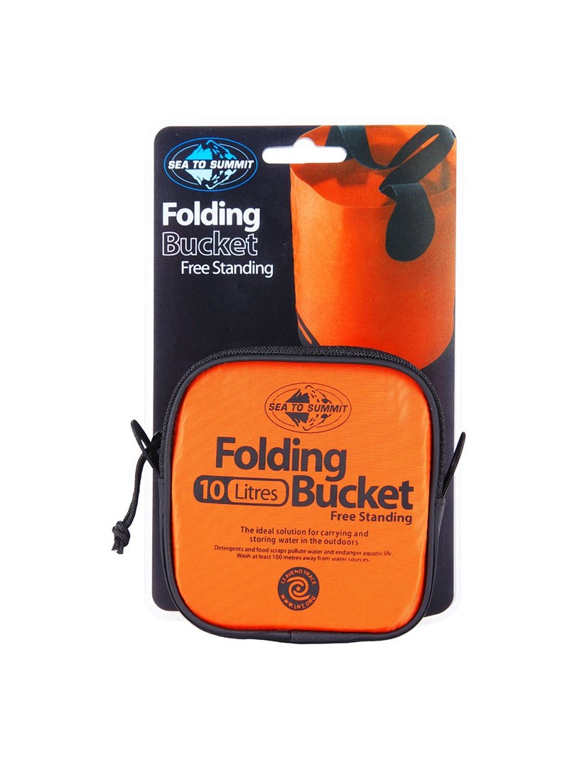 Chełm Sea To Summit Folding Bucket 10 L - red - obrazek 2