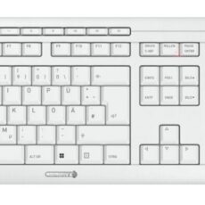 CHERRY JD-8550DE-0 klawiatura Dołączona myszka Dom/Biuro RF Wireless QWERTZ Niemiecki Biały
