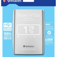 Verbatim Store 'n' Go zewnętrzny dysk twarde 1000 GB Srebrny