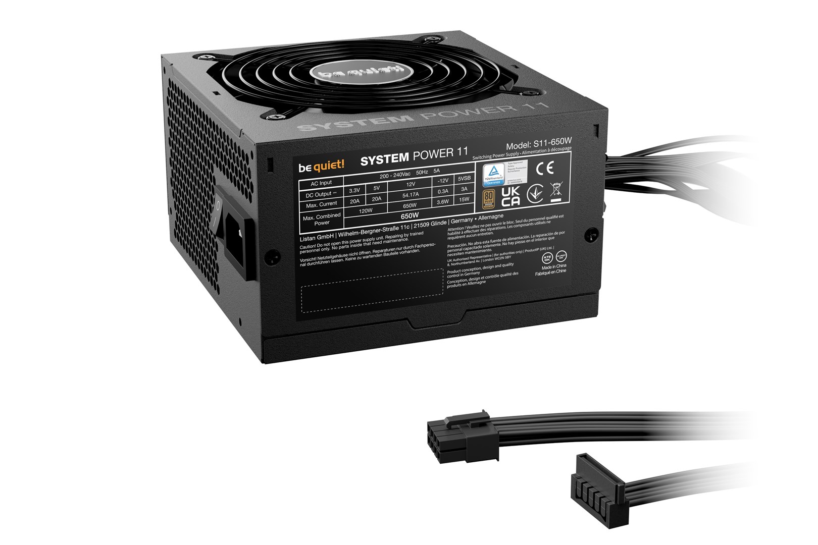 Zasilacz be quiet! SYSTEM POWER 11 650W - obrazek 2