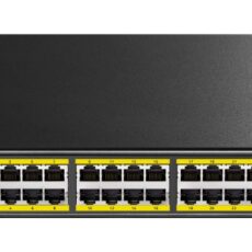 Cudy GS2028PS4 Zarządzany L2 Gigabit Ethernet (10/100/1000) Obsługa PoE 1U Czarny