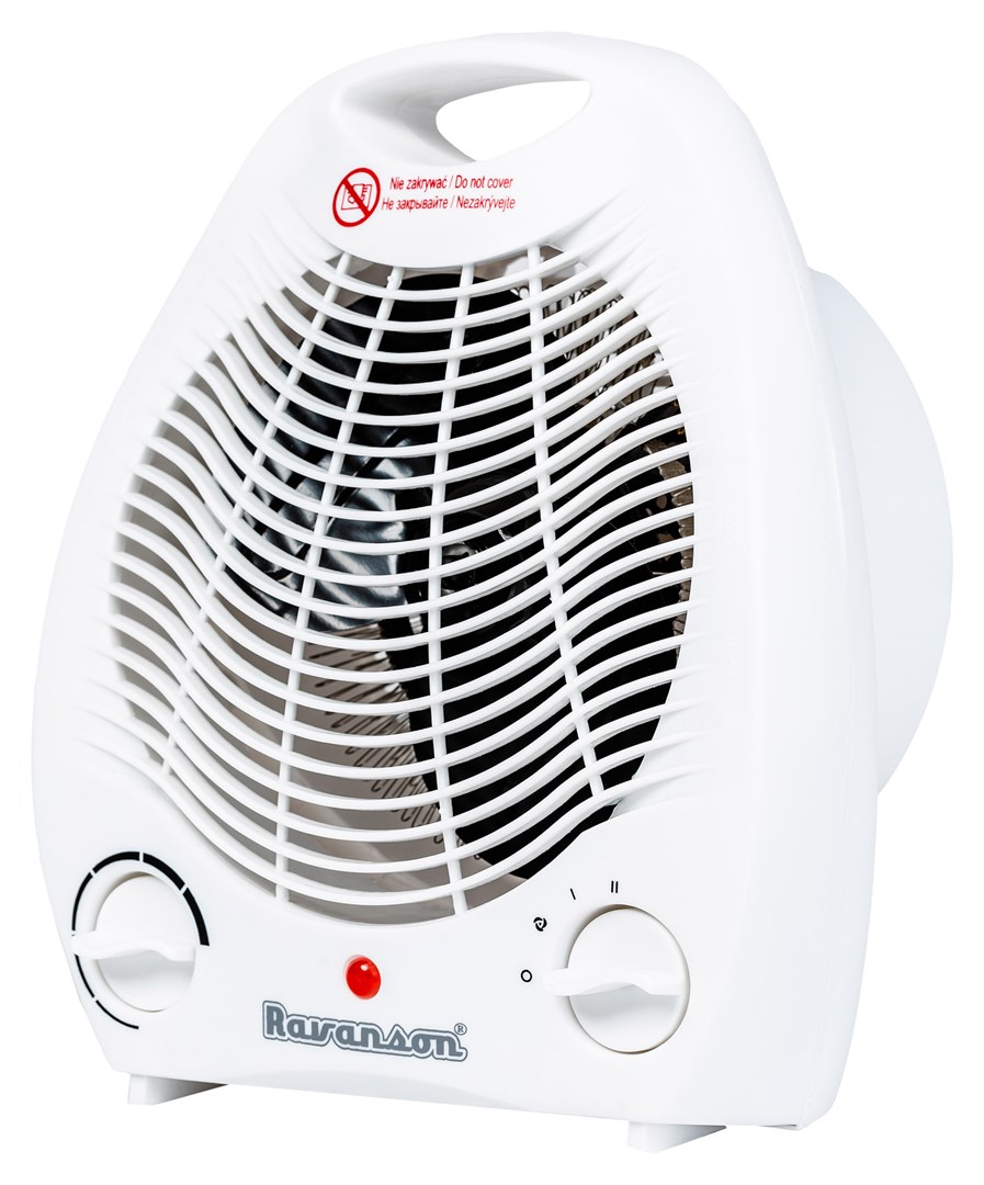 Termowentylator Ravanson FH-105 (2000W; 3 stopnie grzania; kolor szary) - obrazek 2
