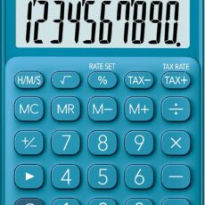 CASIO KALKULATOR KIESZONKOWY SL-310UC-BU NIEBIESKI, 10 CYFROWY WYŚWIETLACZ