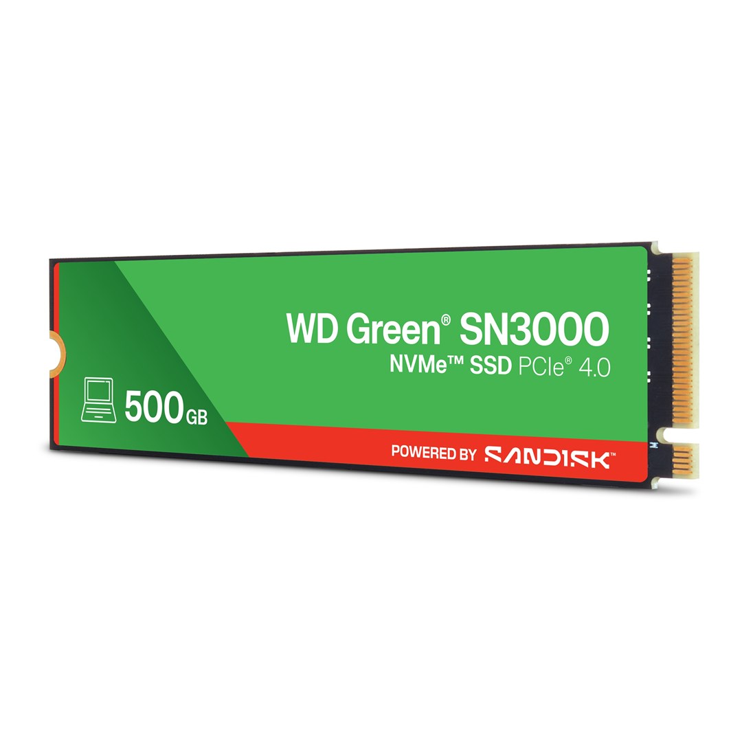 Dysk SSD WD Green SN3000 500GB M.2 NVMe WDS500G4G0E - obrazek 2