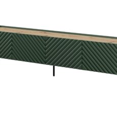 Szafka RTV 4D ONDA 200x40xH54,35 zieleń (stojąca lub wisząca)