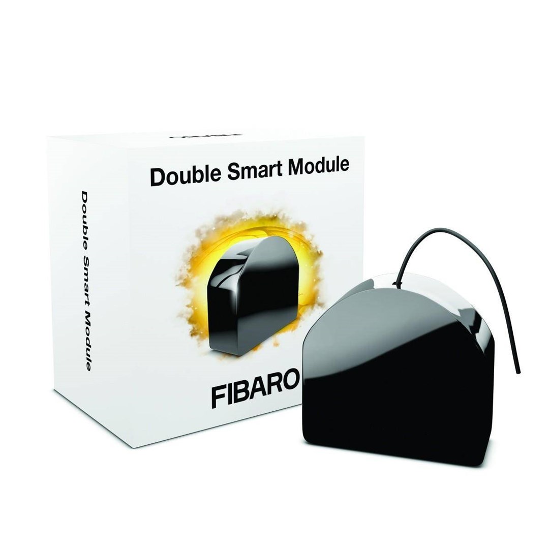 Przełącznik elektryczny Fibaro FGS-224 ZW5  Double Smart Module - obrazek 2