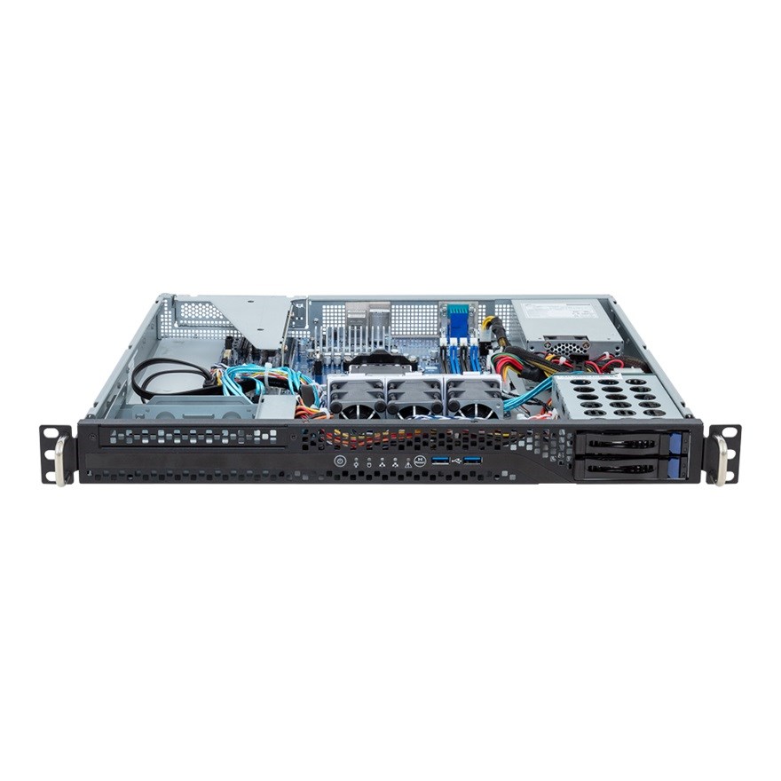Platforma Gigabyte Rack (1U) R113-C10-AA01 AMD Epyc 4004/Ryzen 7000 (2x 2,5" SATA HS + 2x2,5" SATA internal, 1xM.2, 2x1Gbe, IPMI, 1x350W)