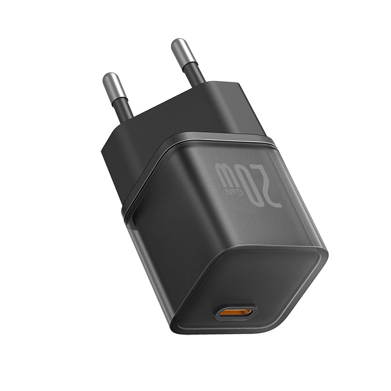 Ładowarka Baseus GaN5S 1C 20W EU (cluster black) - obrazek 2