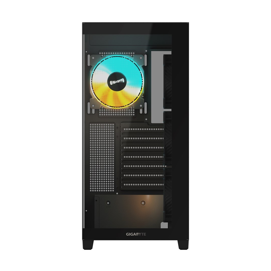 GIGABYTE C500 PANORAMIC STEALTH Midi Tower Czarny - obrazek 2