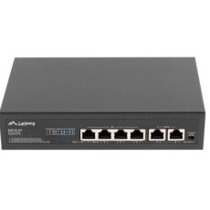 LANBERG SWITCH POE+ RACK 10"/19" (4X 100MB/S POE+, 2X 100MB/S) RSFE-4P-2FE-60