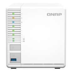 Qnap TS-364-8G, Tower, 3.5" SATA, Intel Celeron N5105/N5095 4C/4T, 8 GB onboard not expandable, 1 x 2.5GbE, External adapter (PSU)