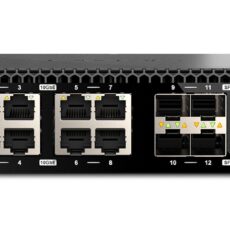 Qnap QSW-M3216R-8S8T, 8x 10GbE, 8x 10GbE SFP+, half-rackmount design, managed switch