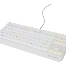 Klawiatura GENESIS Thor 230 TKL Gaming USB QWERTY US English Biały