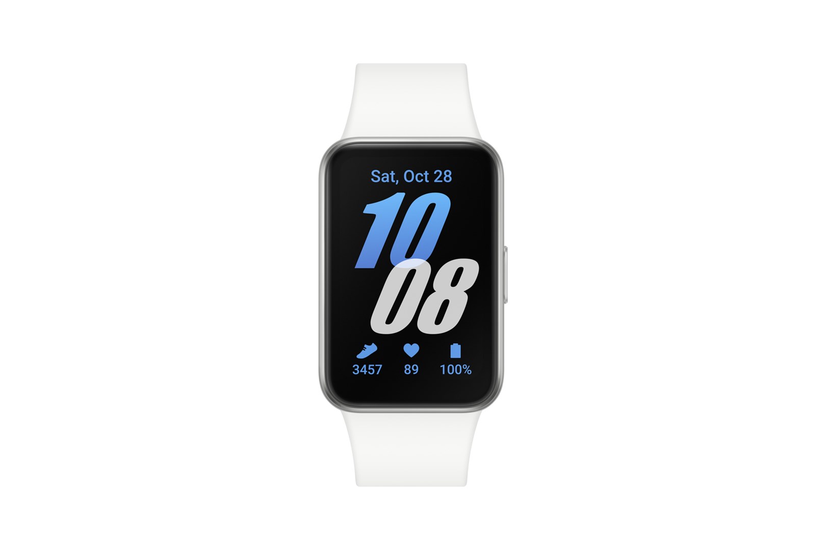 Opaska sportowa Samsung Galaxy Fit 3 (R390) Silver - obrazek 2