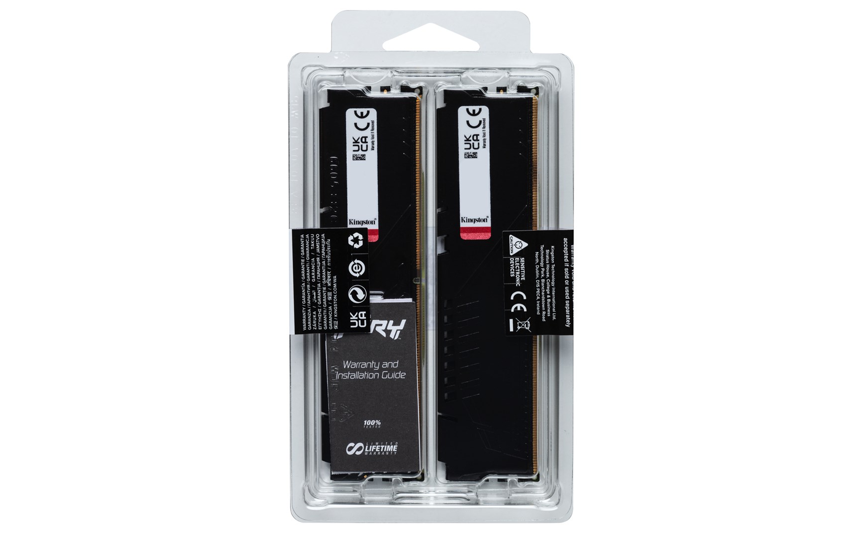 Kingston FURY DDR5 32GB (2x16GB) 4800MHz CL38 Beast Black - obrazek 2