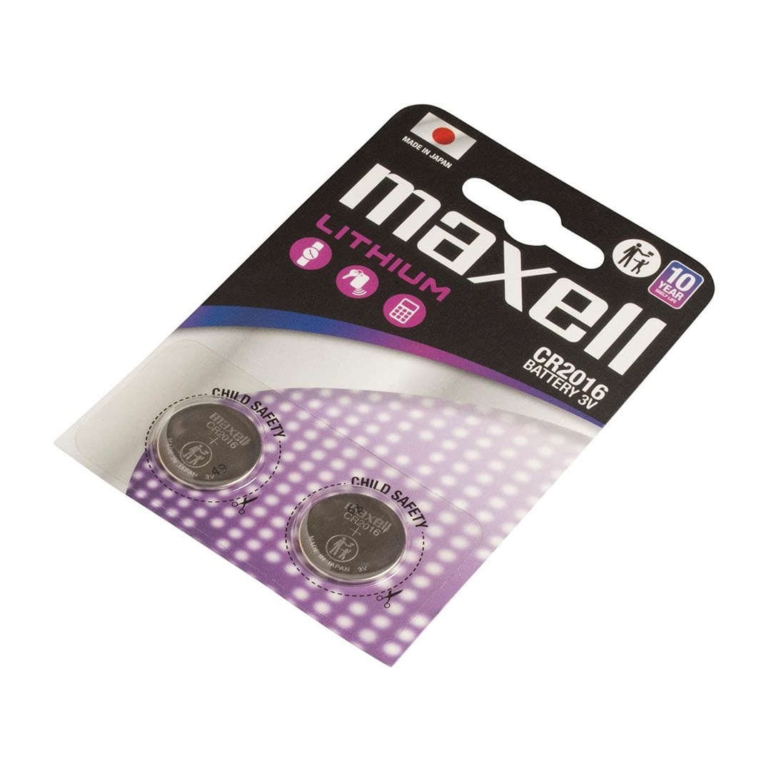 MAXELL Bateria litowa LITHIUM CR2016 2 szt. 3V - obrazek 2