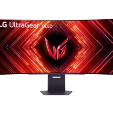 LG 45GS95QX-B monitor komputerowy 114,3 cm (45") 3440 x 1440 px Wide Quad HD OLED Czarny