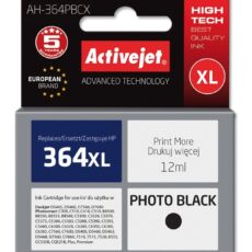 Activejet AH-364PBCX Tusz (zamiennik HP 364XL CB322EE; Premium; 12 ml; czarny, foto)
