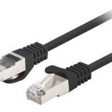 PATCHCORD KAT.6 FTP 3M CZARNY FLUKE PASSED LANBERG 10-PACK
