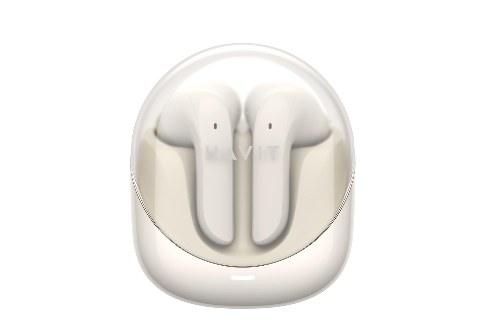 Słuchawki Bluetooth Havit TW974 Modern Buds (beżowy) - obrazek 2