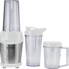 Blender Gorenje BN1000E, blat stołu, moc 1000 W, materiał słoika Tritan, pojemność słoika 0,75 L, kruszenie lodu, biały