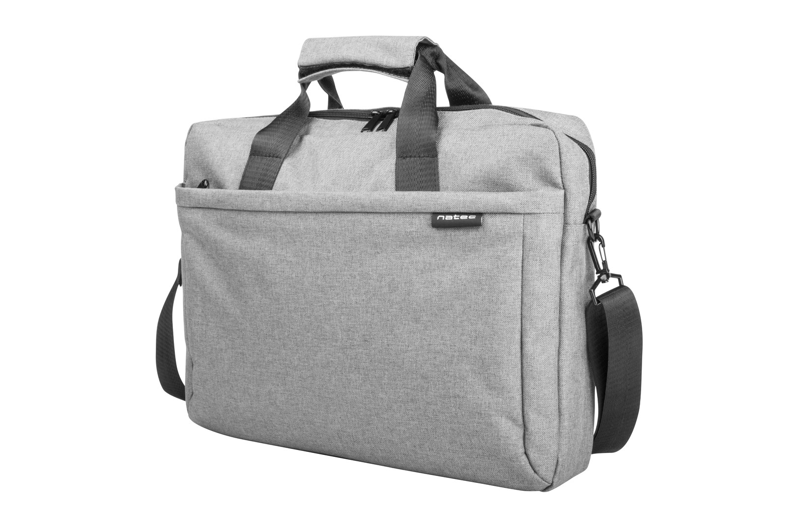 Natec Torba Mustela 15,6" szara - obrazek 2