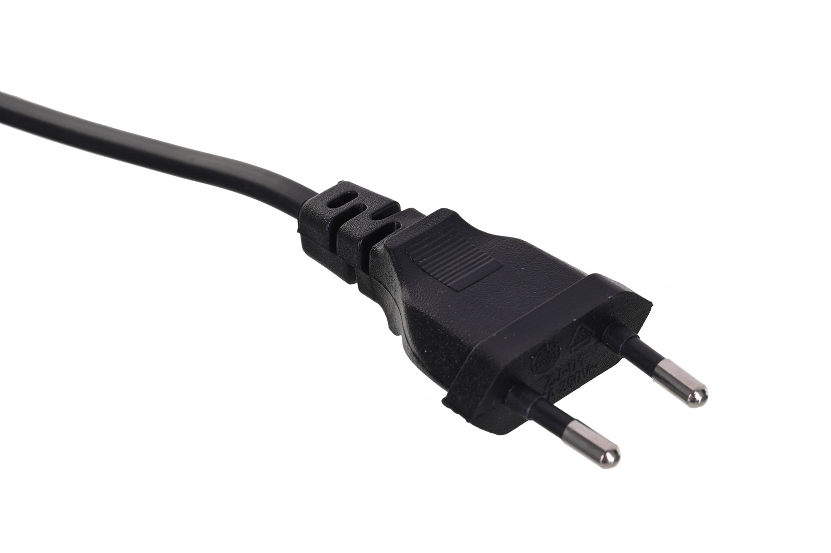 Kabel SAVIO  CL-105 (2-Pin  - Euro ; 3m; kolor czarny) - obrazek 2