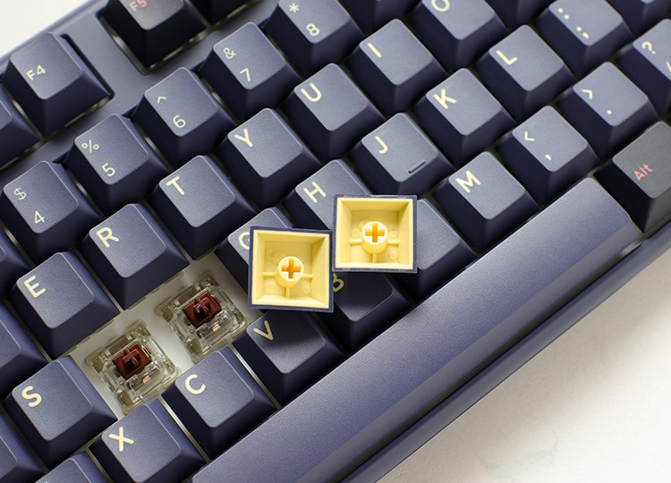 Ducky One 3 TKL klawiatura Gaming USB Niebieski - obrazek 2