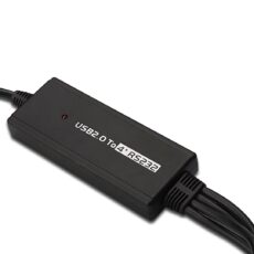 Adapter DIGITUS DA-70159 (USB M - 4x RS-232 M; 1,5m; kolor czarny)