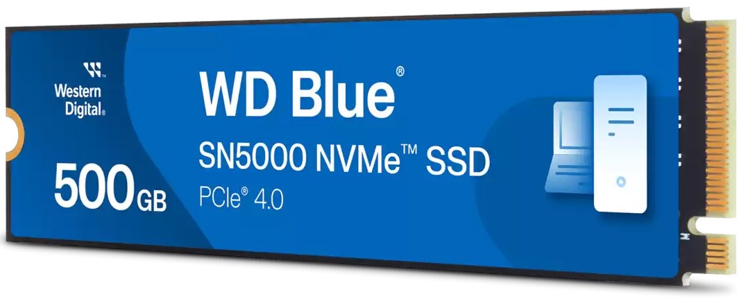 Dysk SSD WD Blue SN5000 500GB M.2 NVMe WDS500G4B0E - obrazek 2