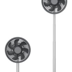 Wentylator Duux | Rize Flex | Wentylator stojący | Szary | Średnica 21 cm | Liczba biegów 4 | Oscylacja | 10 W