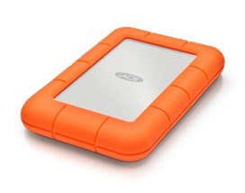 LaCie Rugged Mini zewnętrzny dysk twarde 4 TB Pomarańczowy - obrazek 2