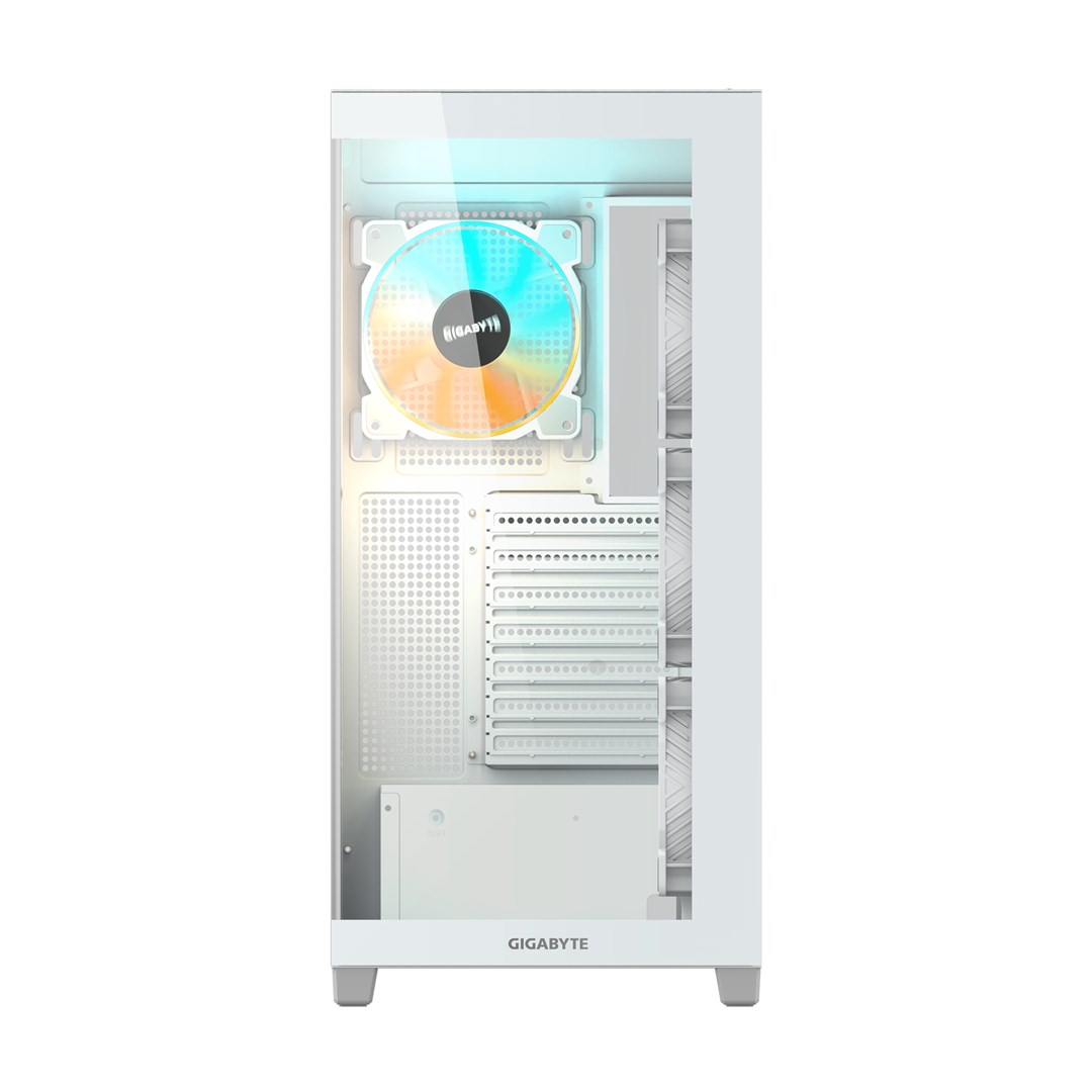 Obudowa GIGABYTE C500 PANORAMIC STEALTH Midi Tower Biały - obrazek 2