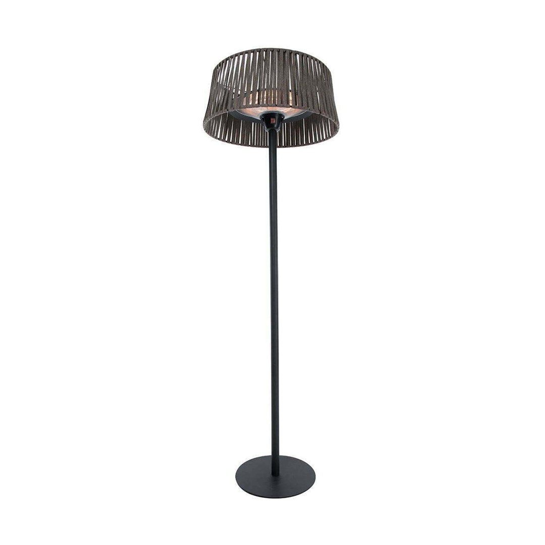 Sunred Artix Corda Bright Standing Brown 2100 - grzejnik stojący 2100 W, brązowy