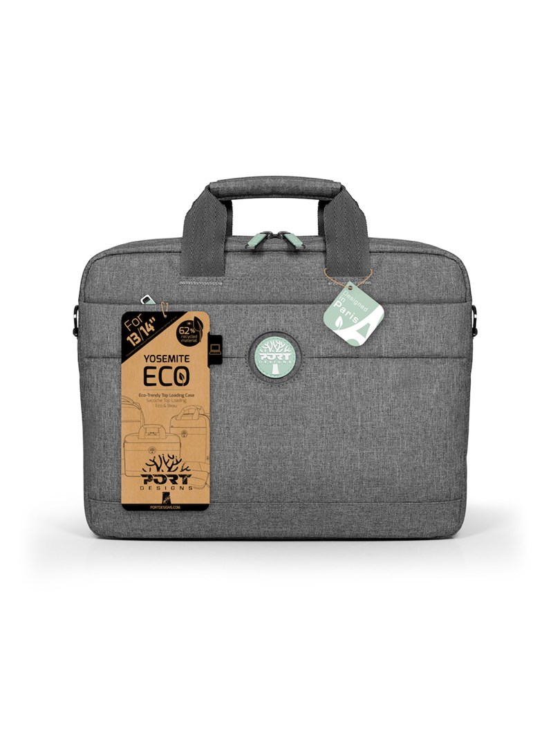 Port Designs Yosemite Eco TL 35,6 cm (14") Aktówka Szary - obrazek 2