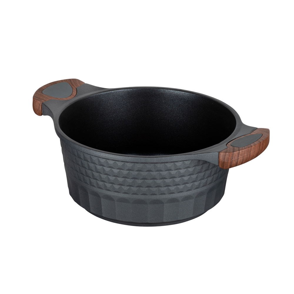 Resto Kitchenware Capella 2,6 l Okrągły Czarny, Drewno - obrazek 2