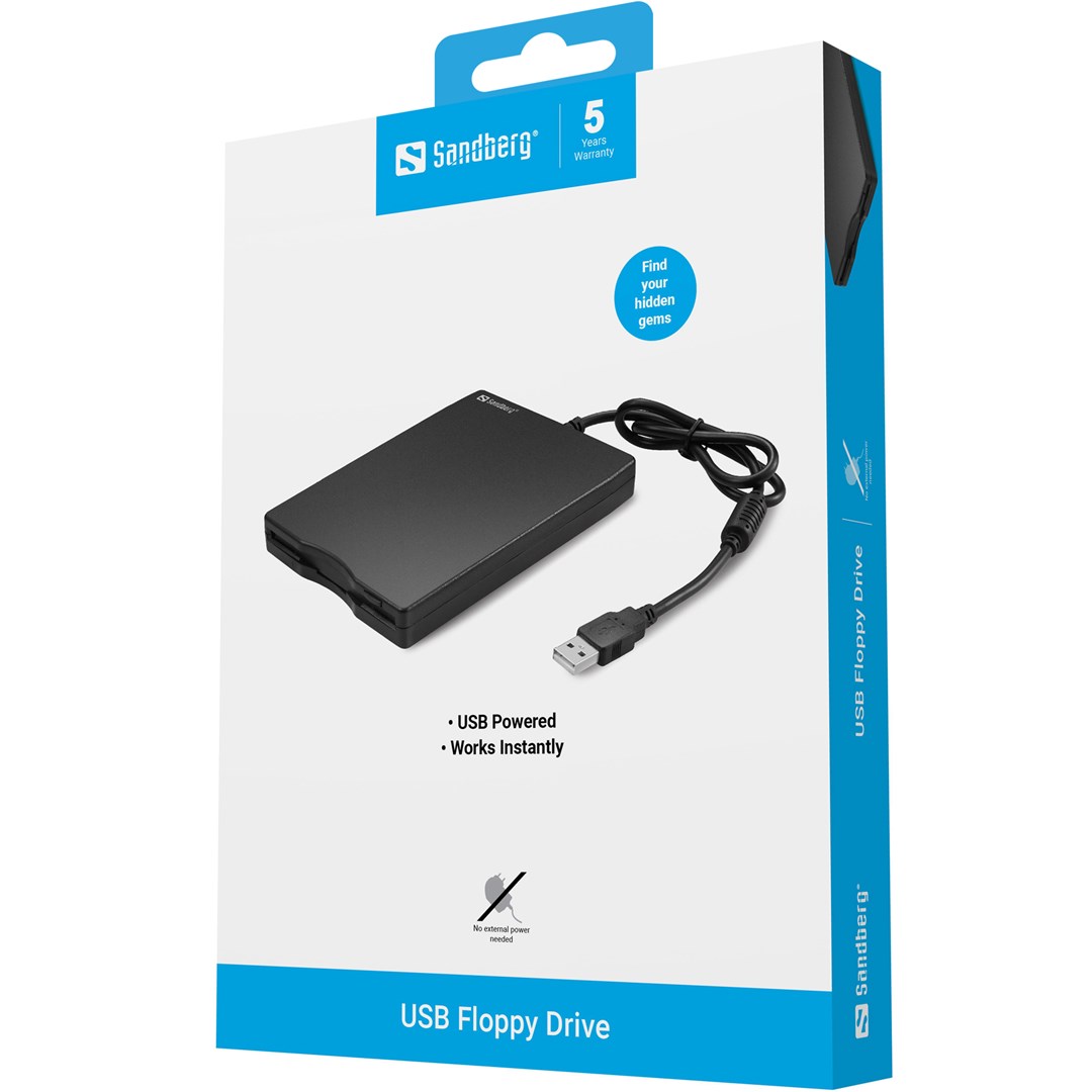 Sandberg USB Floppy Drive - obrazek 2