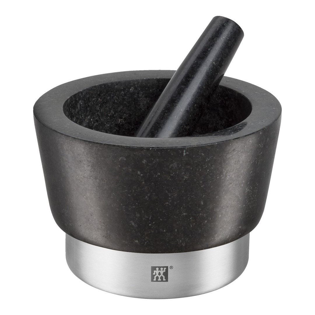ZWILLING Spices Czarny Granit, Stal nierdzewna Moździerz i tłuczek