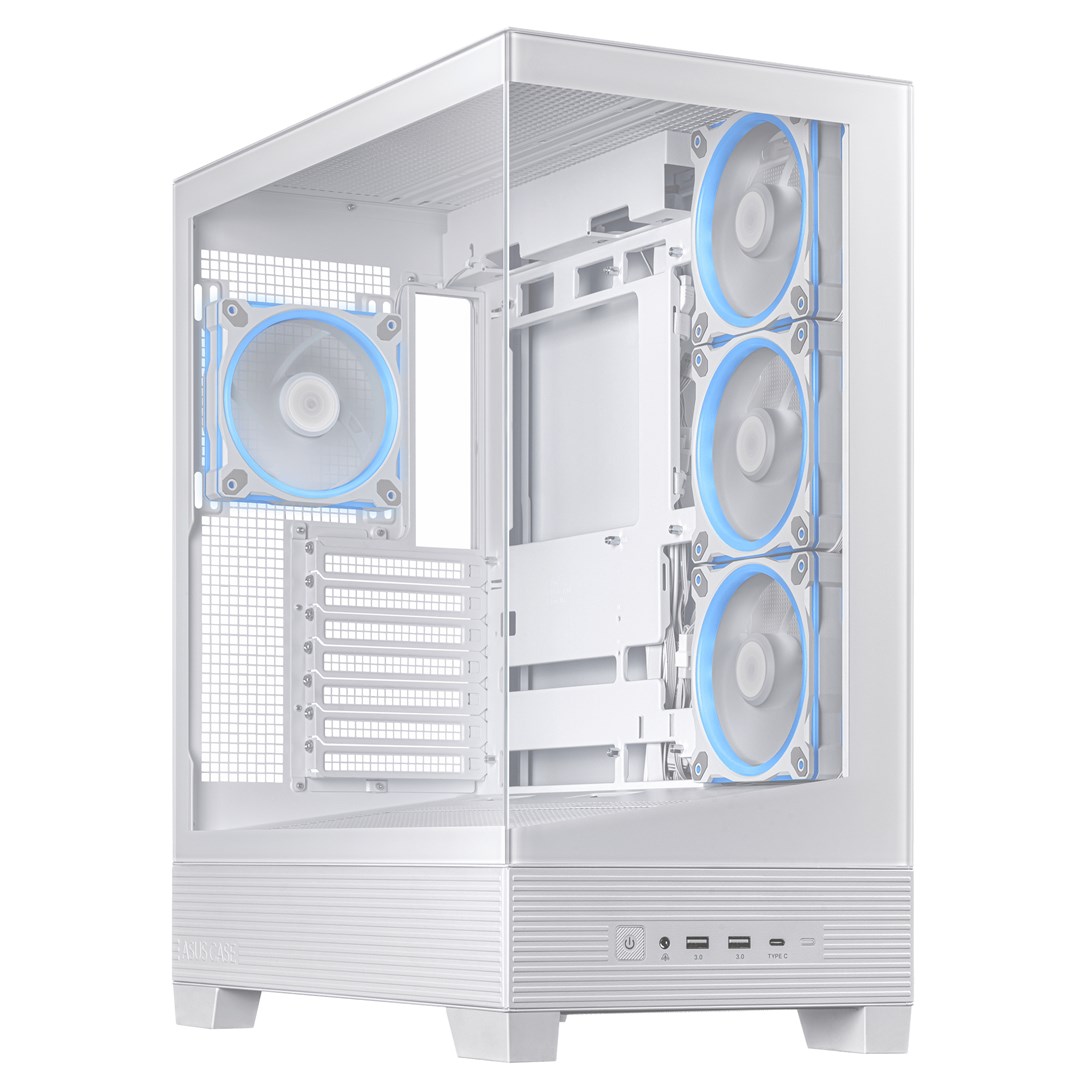 Obudowa Asus A31 PLUS TG ARGB WHITE - obrazek 2