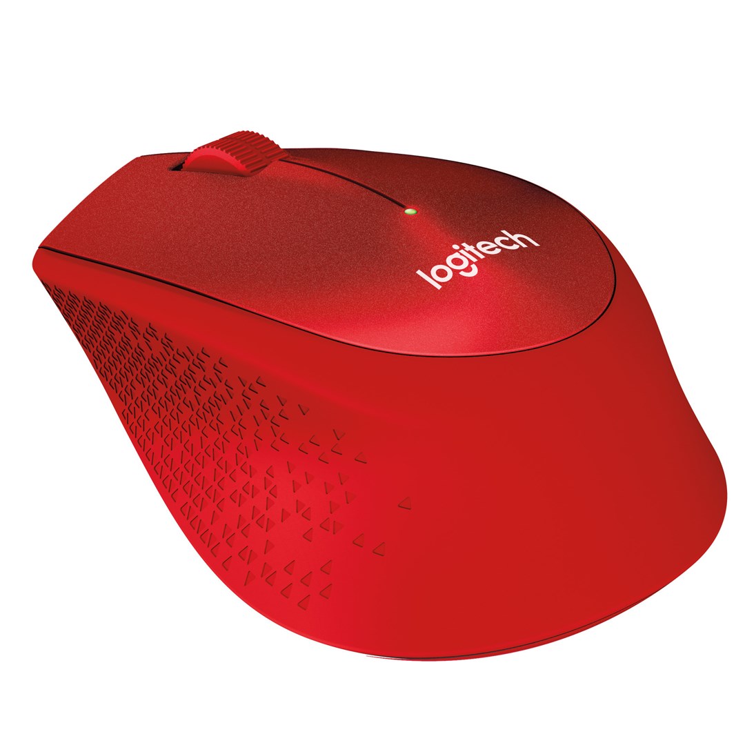Mysz Logitech M330 910-004911 (optyczna; 1000 DPI; kolor czerwony) - obrazek 2