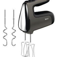 Tefal Powermix Silence HT650E Mikser ręczny 600 W Srebrny
