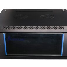 Extralink Szafa rack 4U 600x450 Czarna montowana na ścianie